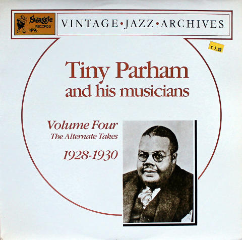Tiny Parham And His Musicians Vinyl 12"