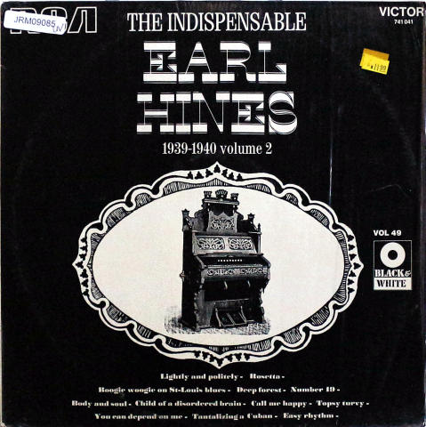 Earl Hines Vinyl 12"