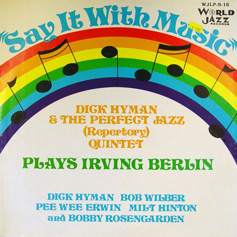 Dick Hyman & The Perfect Jazz (Repertory) Quintet Vinyl 12"