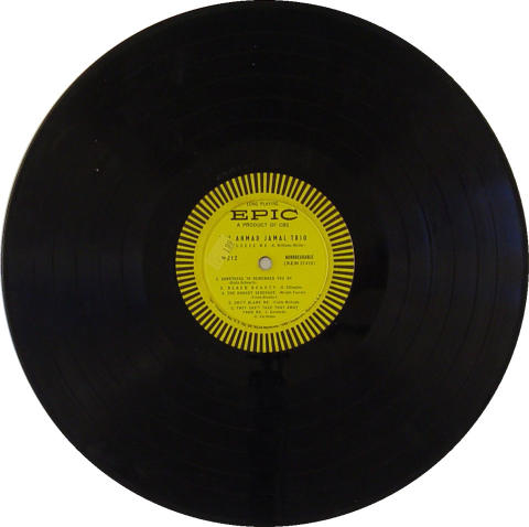 Ahmad Jamal Trio Vinyl 12"