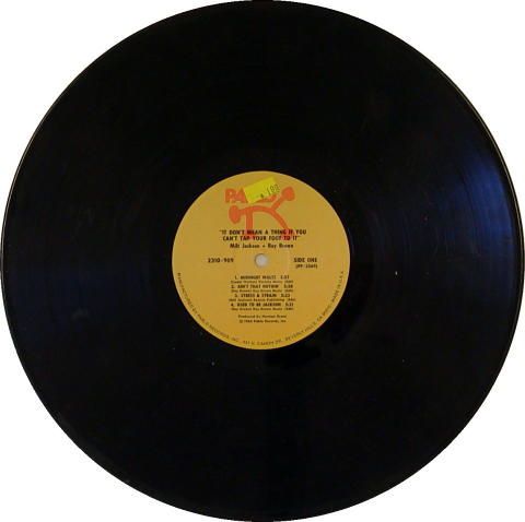 Milt Jackson / Ray Brown Vinyl 12"