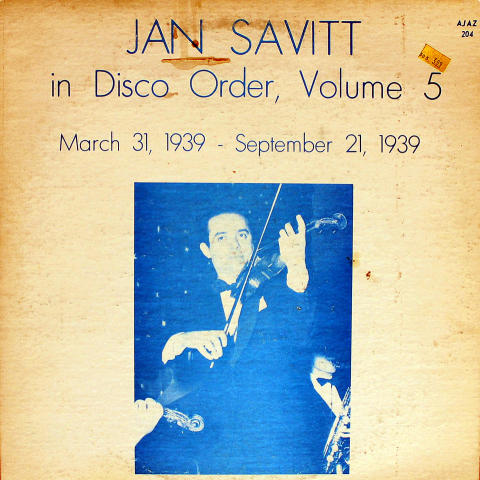 Jan Savitt Vinyl 12"