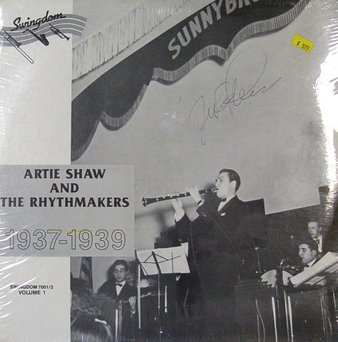 Artie Shaw And The Rhythmakers Vinyl 12"