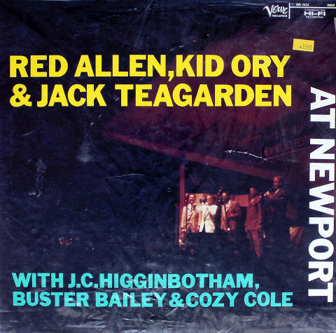 Red Allen, Kid Ory & Jack Teagarden Vinyl 12"