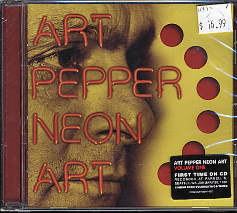 Art Pepper CD