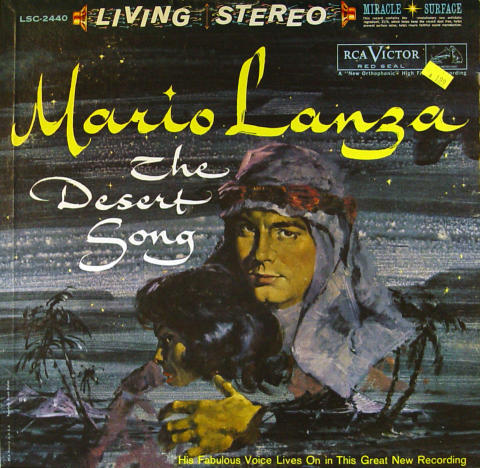 Mario Lanza Vinyl 12"