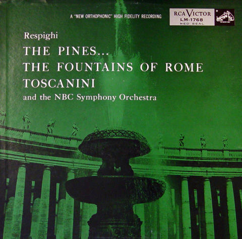 Respighi: The Pines...The Fountains Of Rome Vinyl 12"