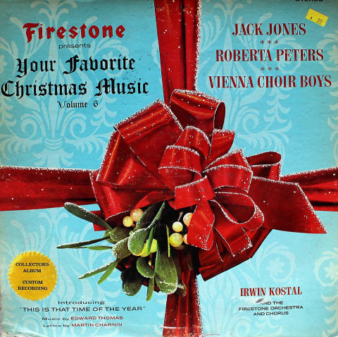 Your Favorite Christmas Music: Volume 6 Vinyl 12"
