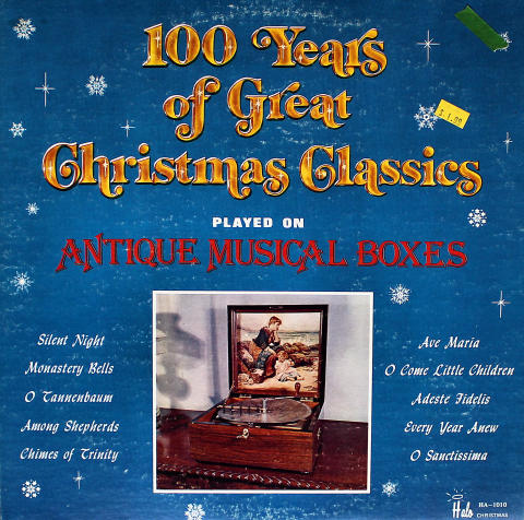 Christmas Classics Played On Antique Music Boxes Vinyl 12"