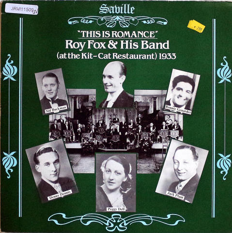 Roy Fox & His Band Vinyl 12"