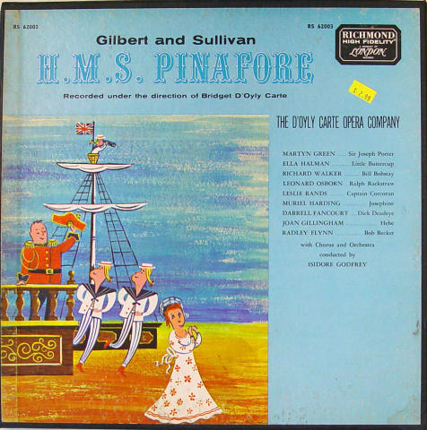 Gilbert and Sullivan Vinyl 12"