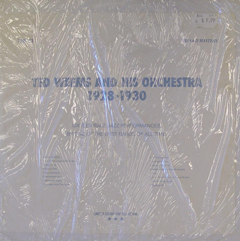 Ted Weems & His Orchestra Vinyl 12"