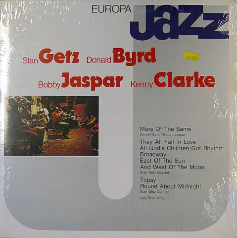 Stan Getz / Donald Byrd / Bobby Jaspar / Kenny Clarke Vinyl 12"