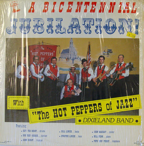 The Hot Peppers Of Jazz Dixieland Band Vinyl 12"