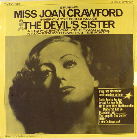 Joan Crawford Vinyl 12"