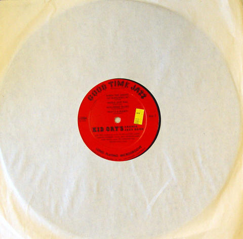 Kid Ory's Creole Jazz Band Vinyl 12"