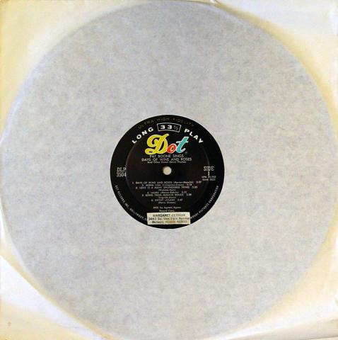 Pat Boone Vinyl 12"