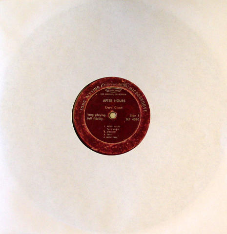 Lloyd Glenn Vinyl 12"