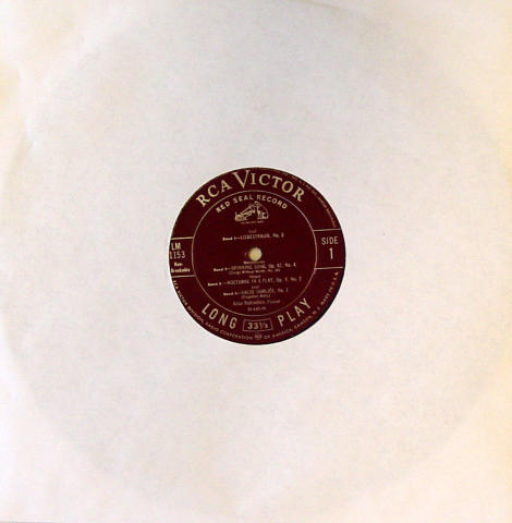 Artur Rubinstein Vinyl 12"