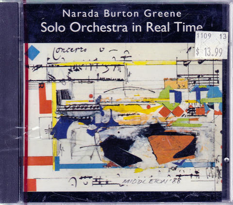Narada Burton Greene CD