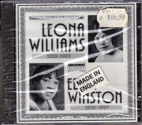 Leona Williams & Edna Winston CD