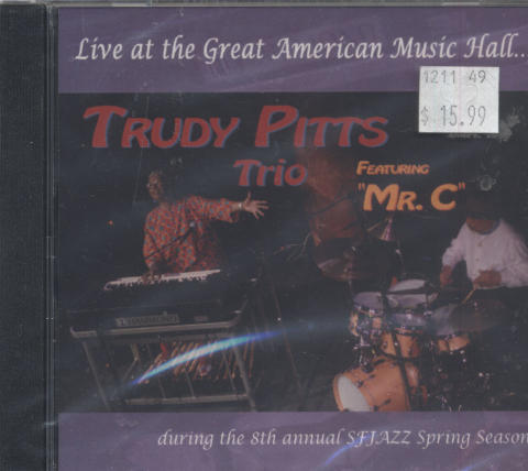 Trudy Pitts Trio CD
