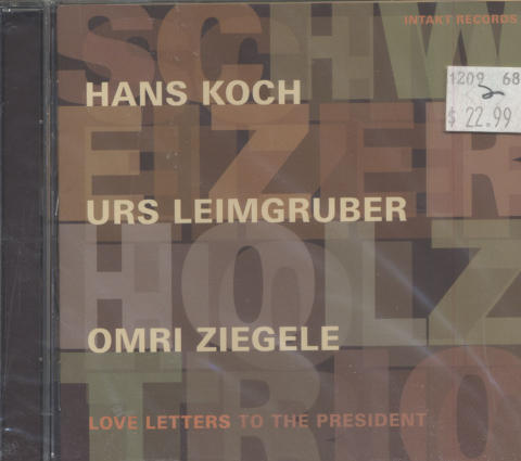 Schweizer Holz Trio CD