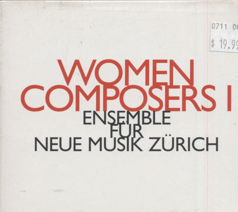 Ensemble Fur Neue Musik Zurich CD