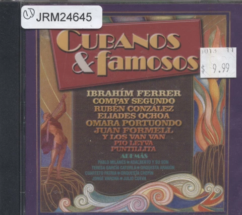 Cubanos u0026 Famosos CD at Wolfgang's