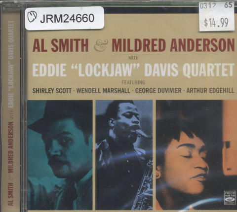 Al Smith & Mildred Anderson With Eddie "Lockjaw" Davis Quartet CD