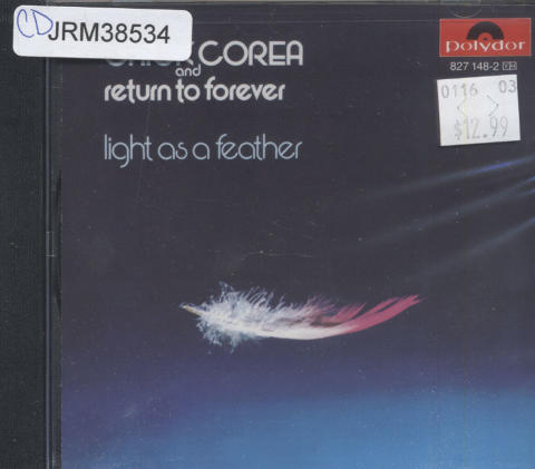Chick Corea and Return To Forever CD