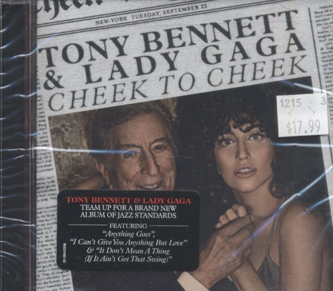 Tony Bennett & Lady Gaga CD, 2014 at Wolfgang's