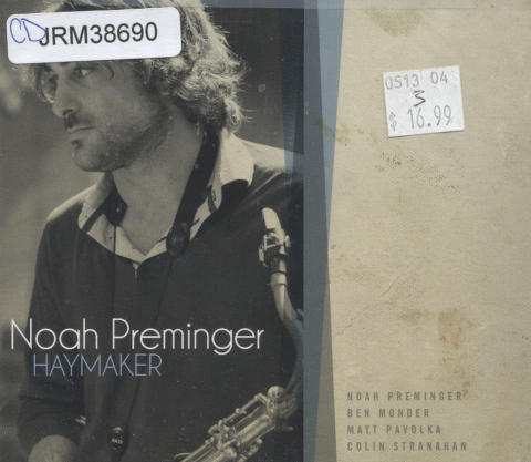 Noah Preminger CD