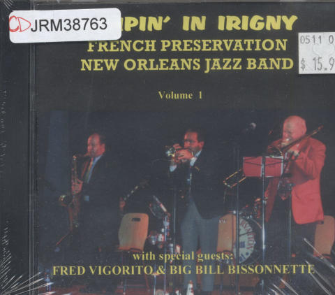 French Preservation New Orleans Jazz Band CD