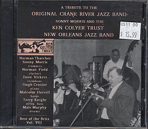 Sonny Morris and the Ken Colyer Trust New Orleans Jazz Band CD
