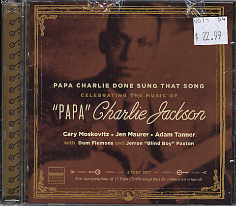 Papa Charlie Jackson CD