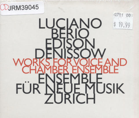 Luciano Berio CD