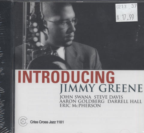 Jimmy Greene Sextet CD