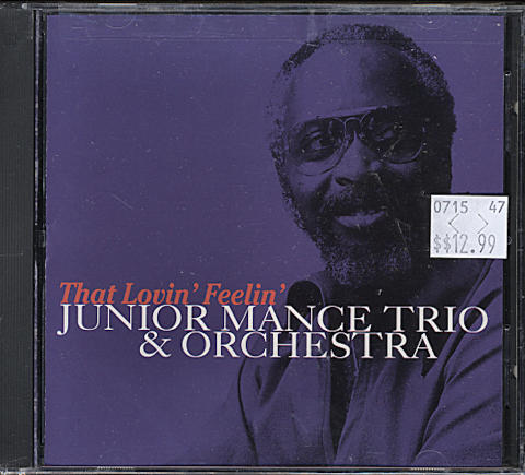 Junior Mance Trio & Orchestra CD