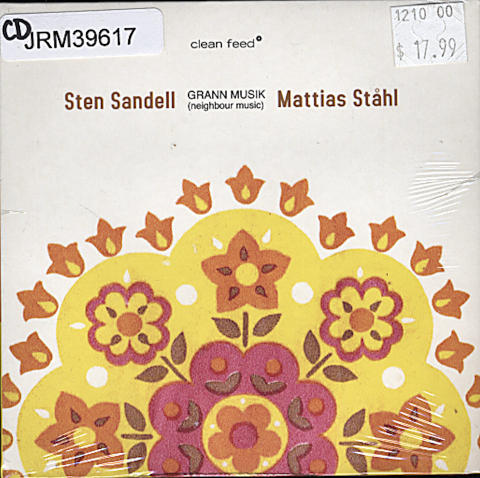 Sten Sandell & Mattias Stahl CD