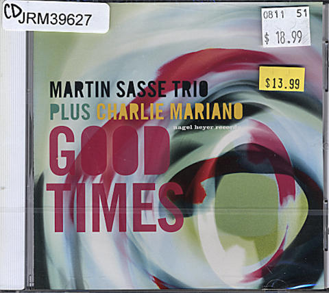 Martin Sasse Trio CD