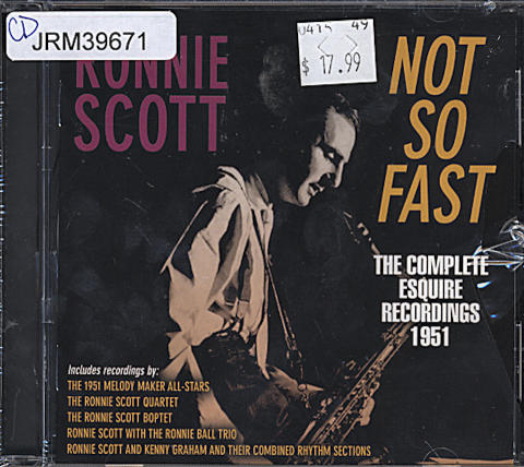Ronnie Scott CD