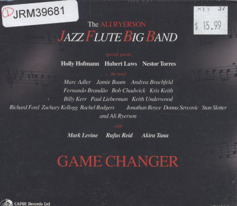 The Ali Ryerson Jazz Flute Big Band CD