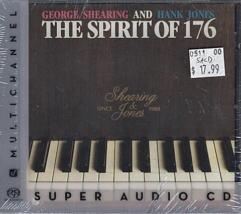 George Shearing & Hank Jones CD