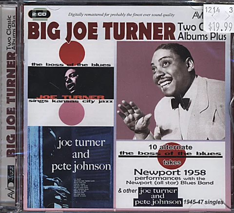 Big Joe Turner CD, 2007 at Wolfgang's