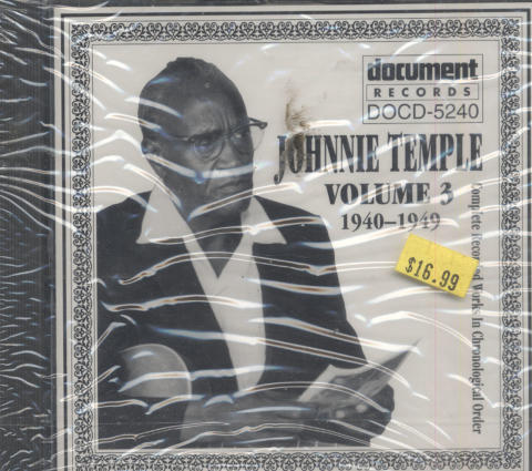 Johnnie Temple CD