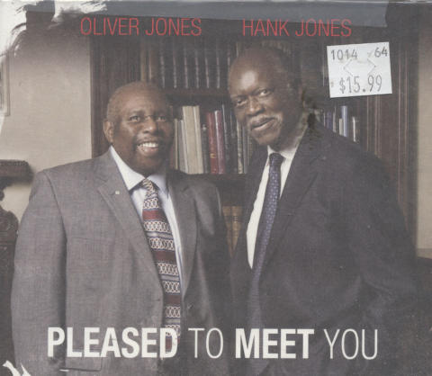 Oliver Jones & Hank Jones CD