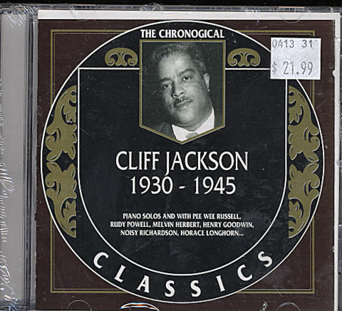 Cliff Jackson CD