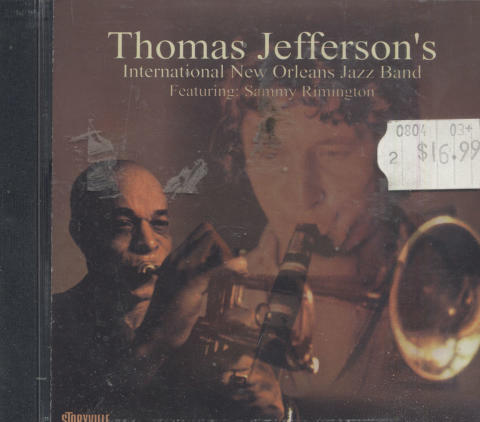 Thomas Jefferson's International New Orleans Jazz Band CD