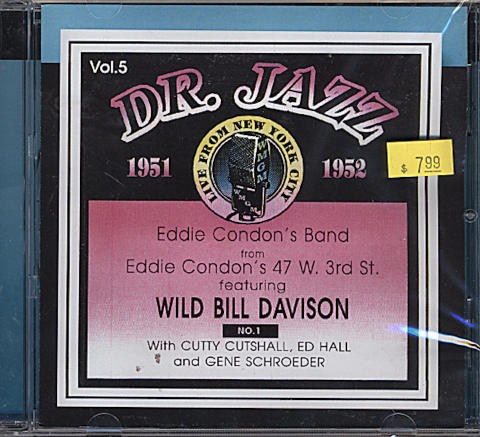 Eddie Condon's Band Featuring Wild Bill Davidson CD